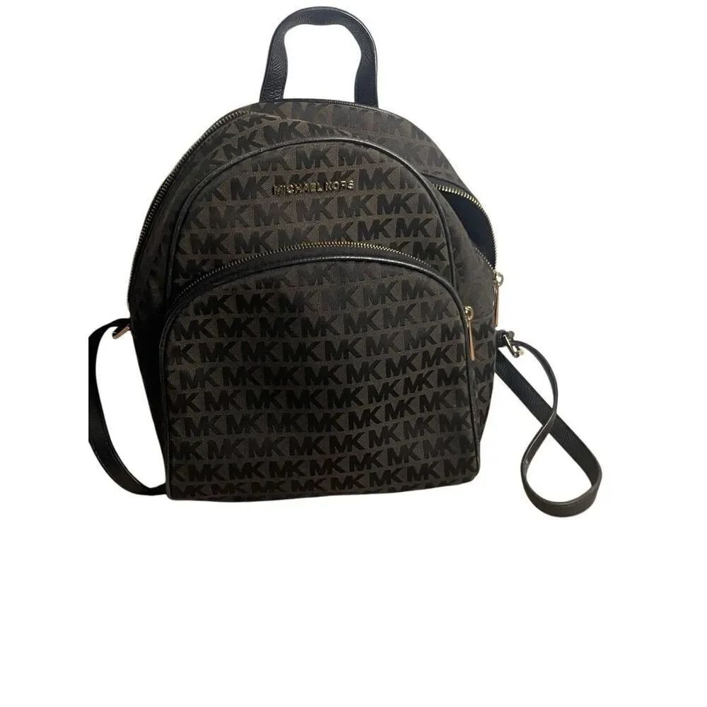 Michael Kors Abbey Medium Logo Backpack